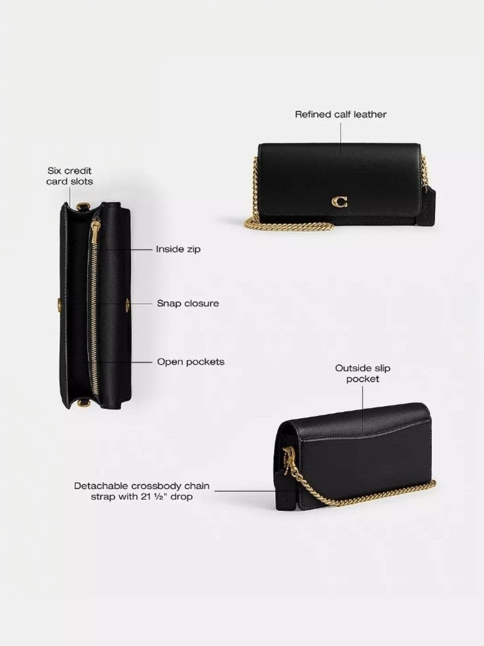 Evie Long Wallet
With Chain - Picture 6 of 7